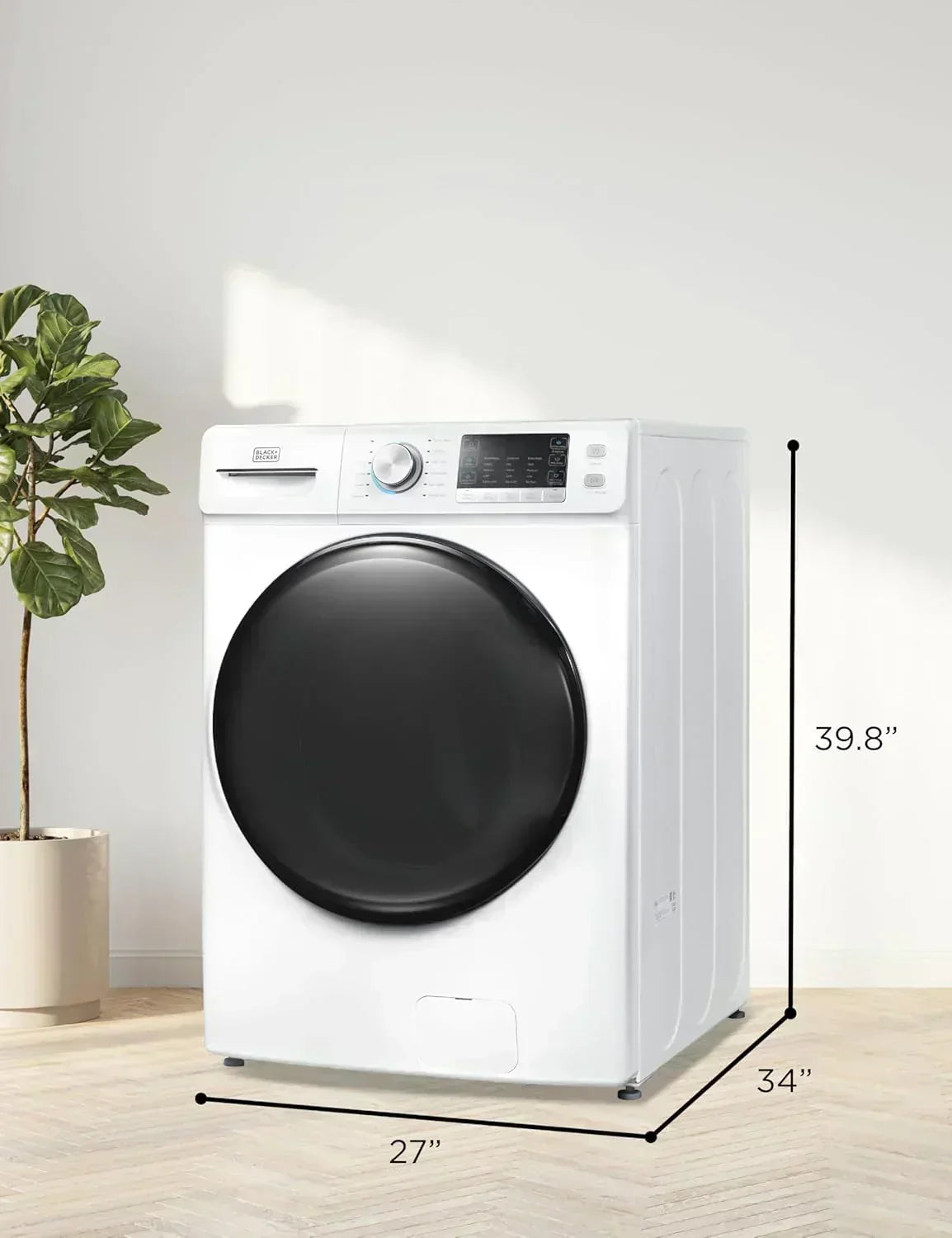 Portable Washer 6.6 lb. Capacity Washing Machine for Homes & Apartments 5 Wash Cycles